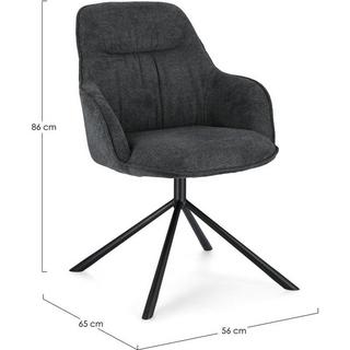 mutoni Fauteuil Grant foncé  