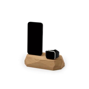 Combo Dock - Station d'accueil en bois - USB-C