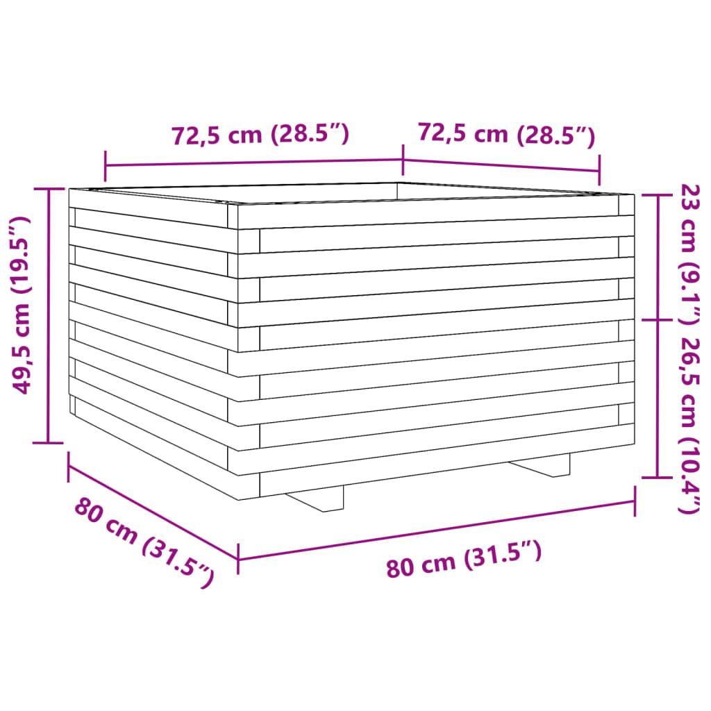 VidaXL Jardinière bois de douglas  