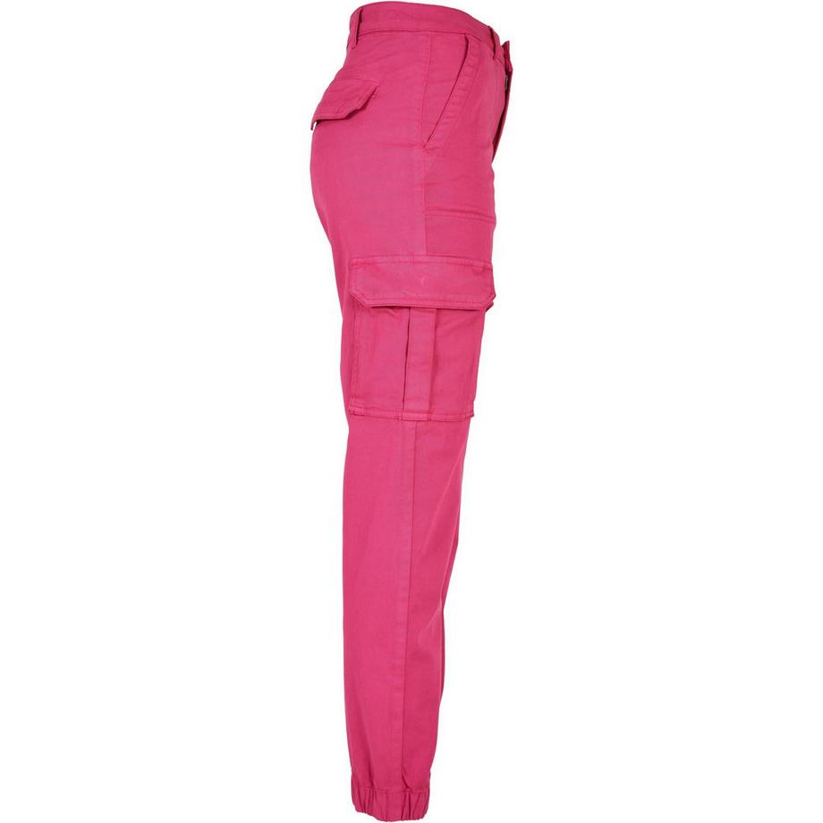 URBAN CLASSICS Pantaloni Utility in Twill di Cotone  