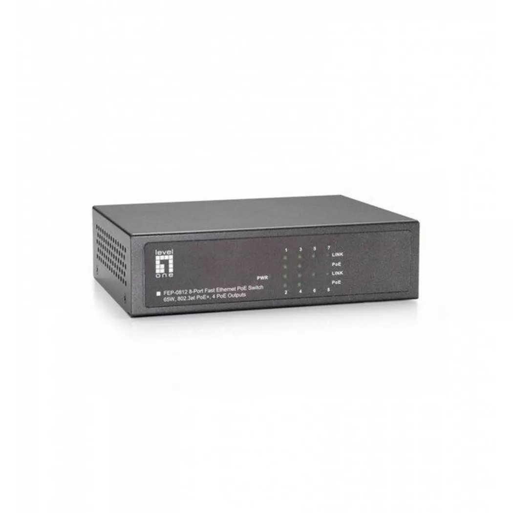 LevelOne FEP-0812 - Switch - 8 Anschlüsse - in