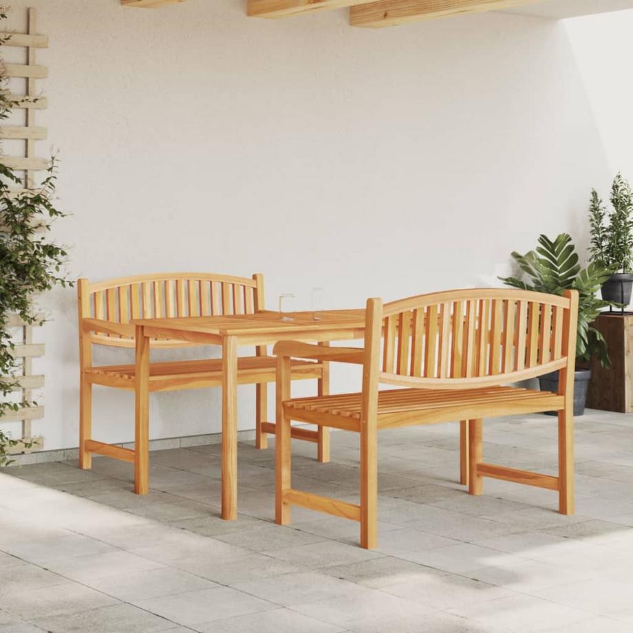 VidaXL set da pranzo da giardino Legno  