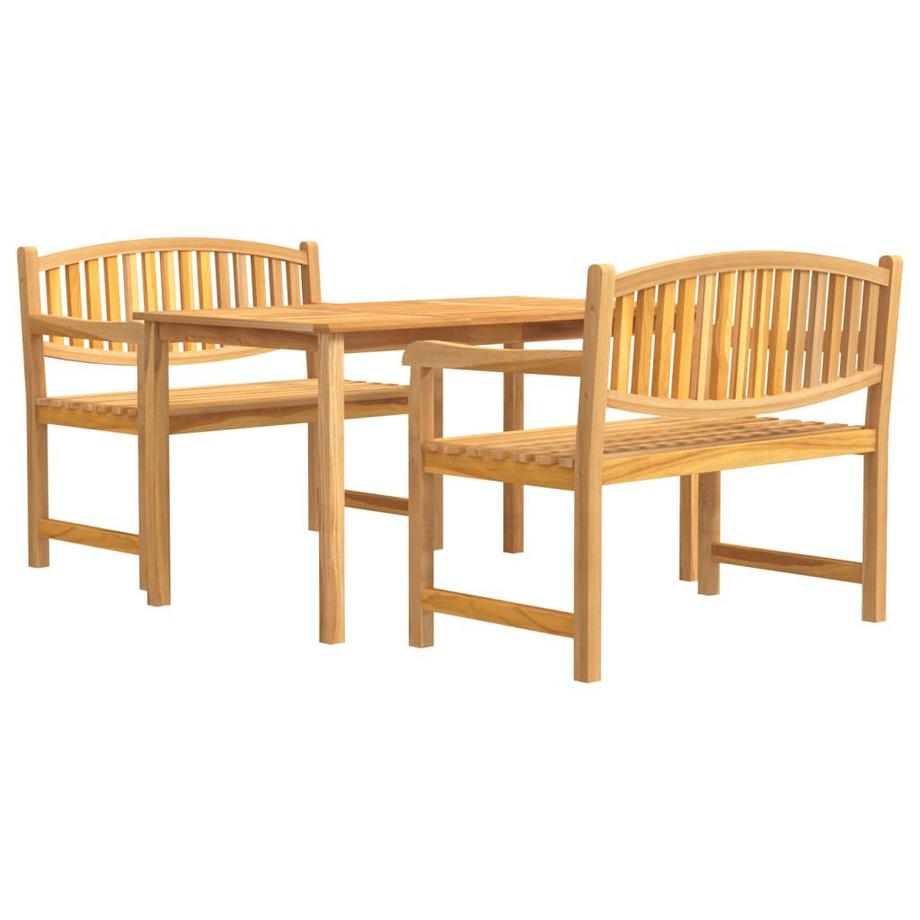 set da pranzo da giardino Legno