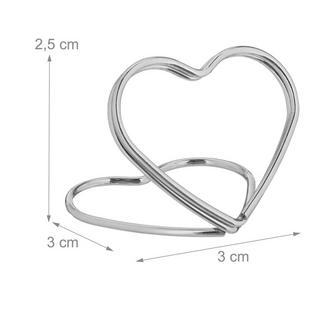 B2X Set di 48 cuori segnaposto  