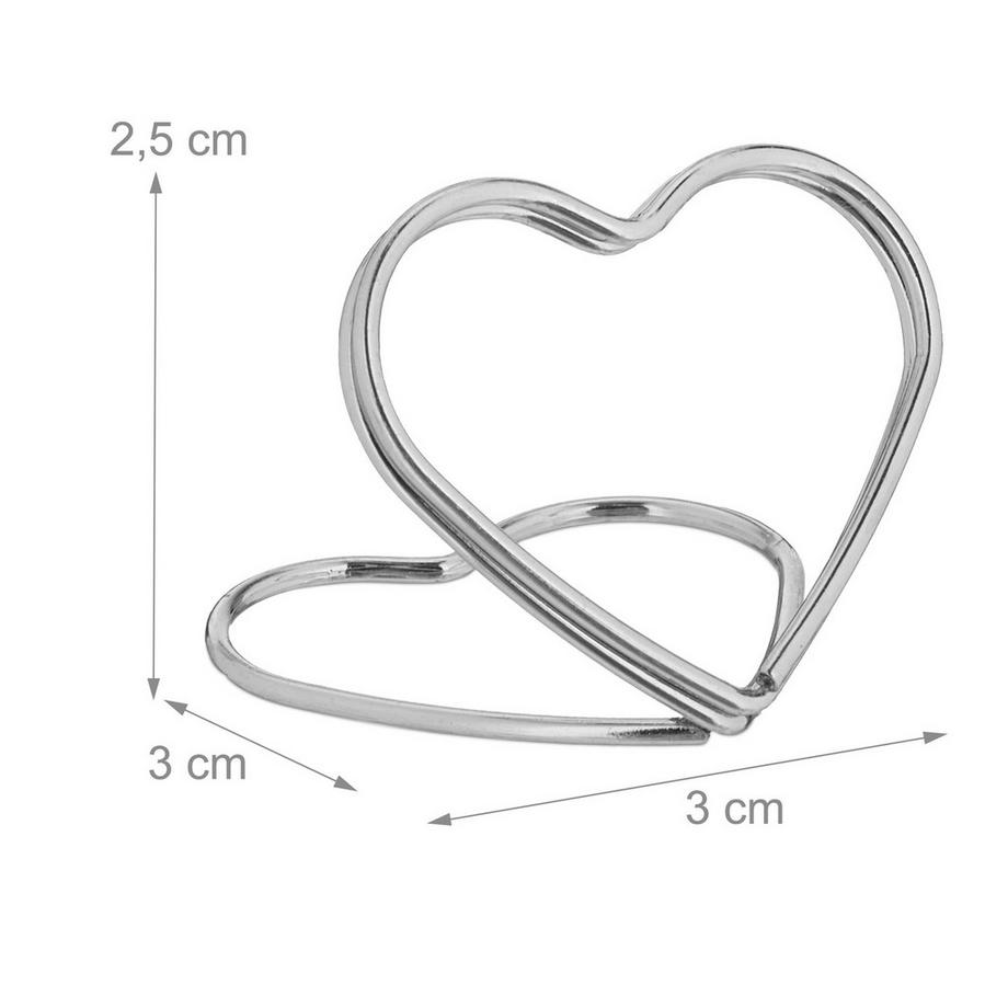 B2X Set di 48 cuori segnaposto  