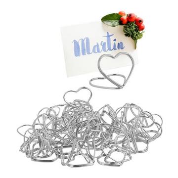 Set di 48 cuori segnaposto