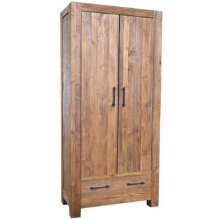 mutoni Armoire en bois massif Rustique  