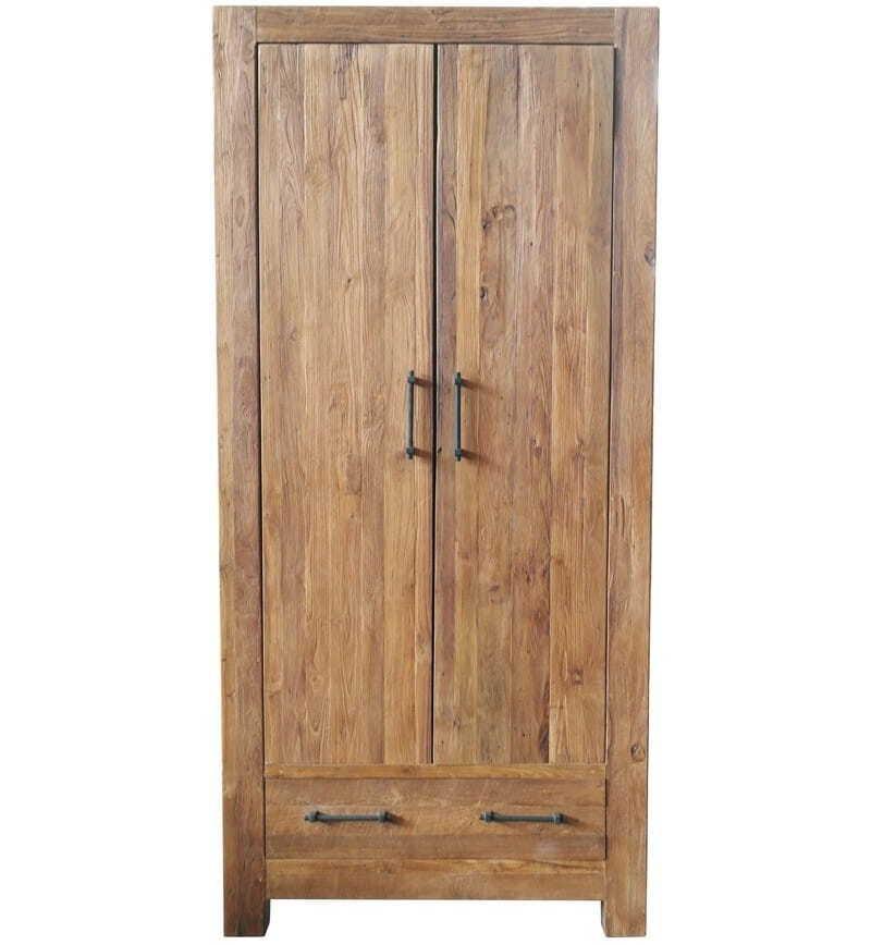 mutoni Armoire en bois massif Rustique  