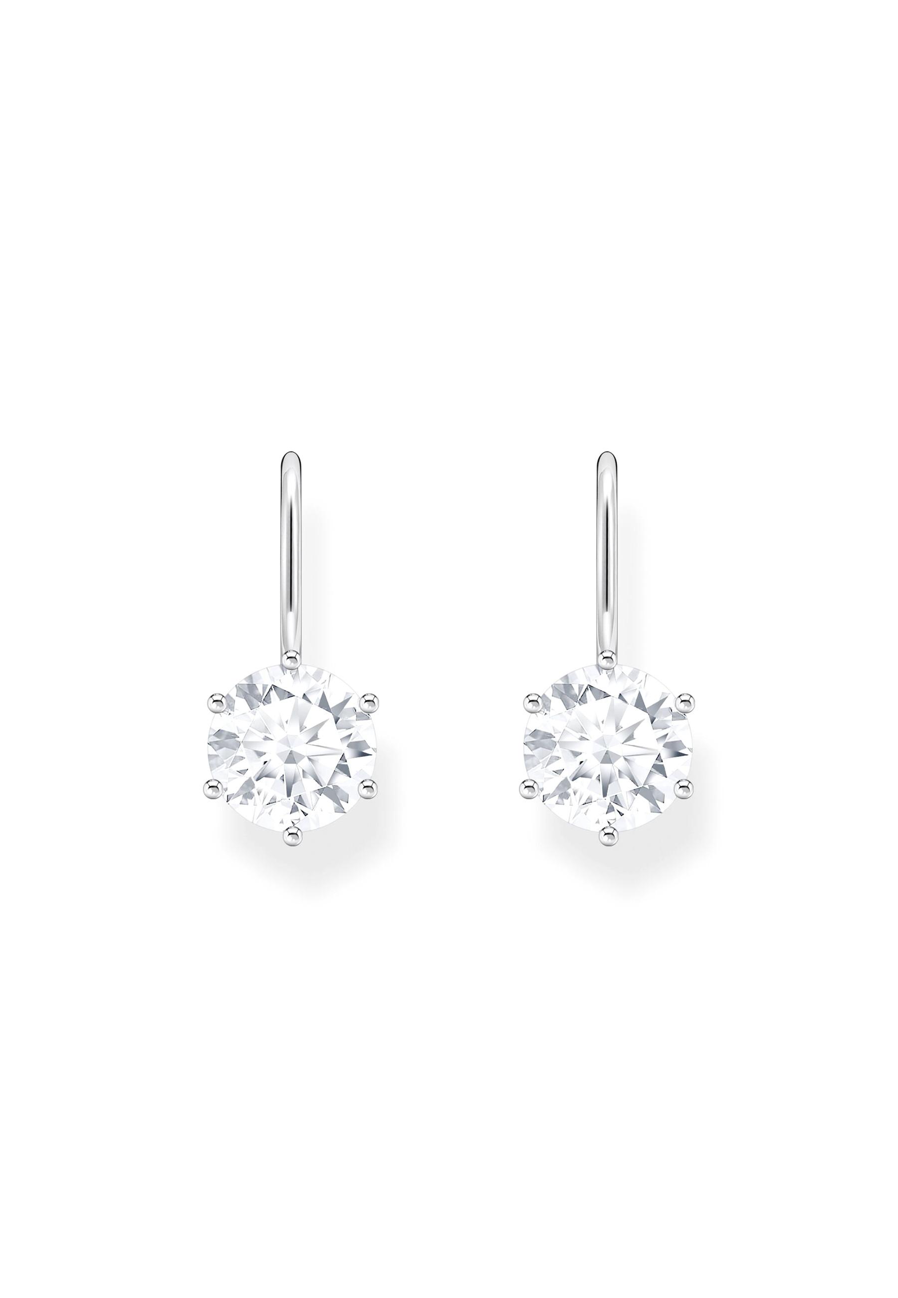 Thomas Sabo  Boucles d'oreilles Argent Zirconia blanc 