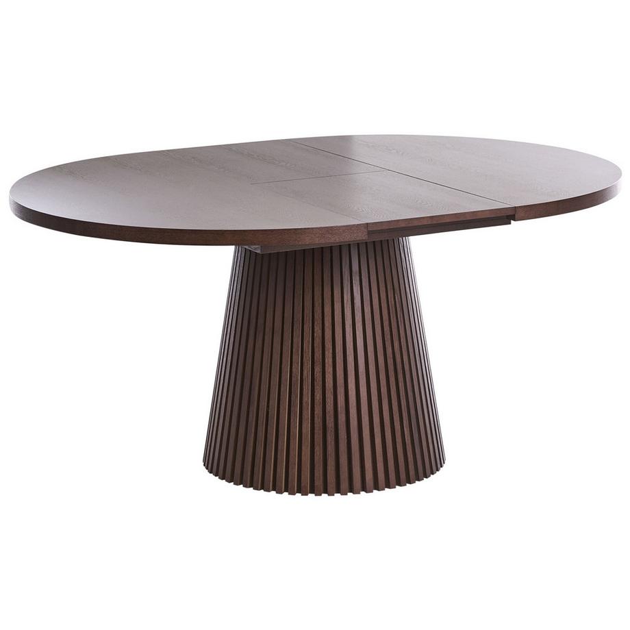 Table de salle à manger extensible en MDF Rustique MOORE