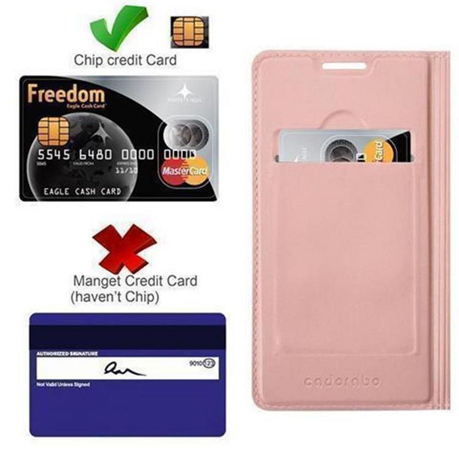 Cadorabo  Housse compatible avec Samsung Galaxy S6 - Coque de protection avec fermeture magnétique, fonction de support et compartiment pour carte 