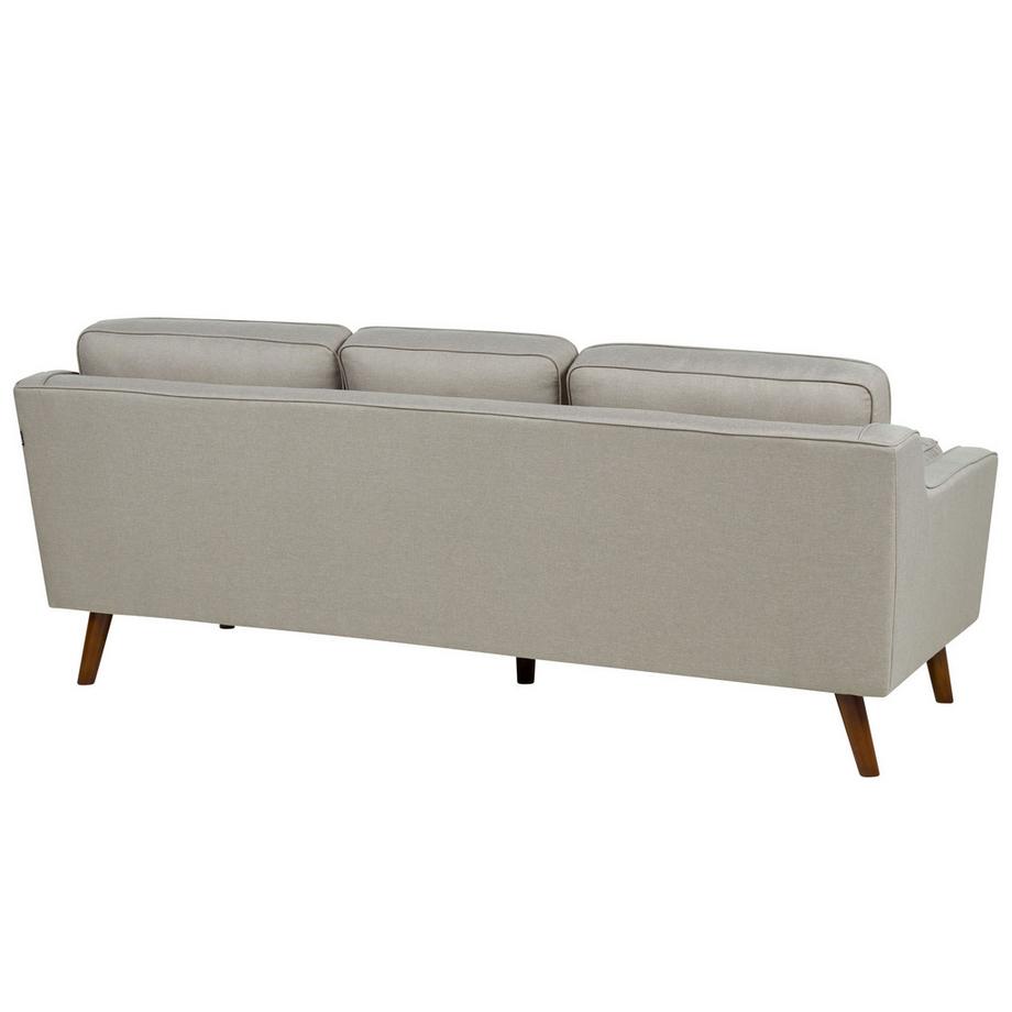 Beliani 3 Sitzer Sofa aus Stoff  LOKKA  