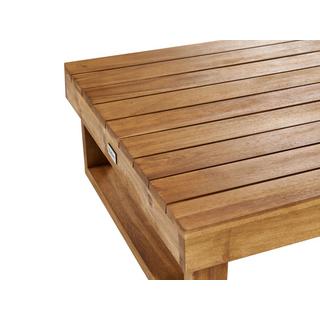 Beliani Table basse de jardin en Bois d'acacia certifié FSC® Rustique MARETTIMO  