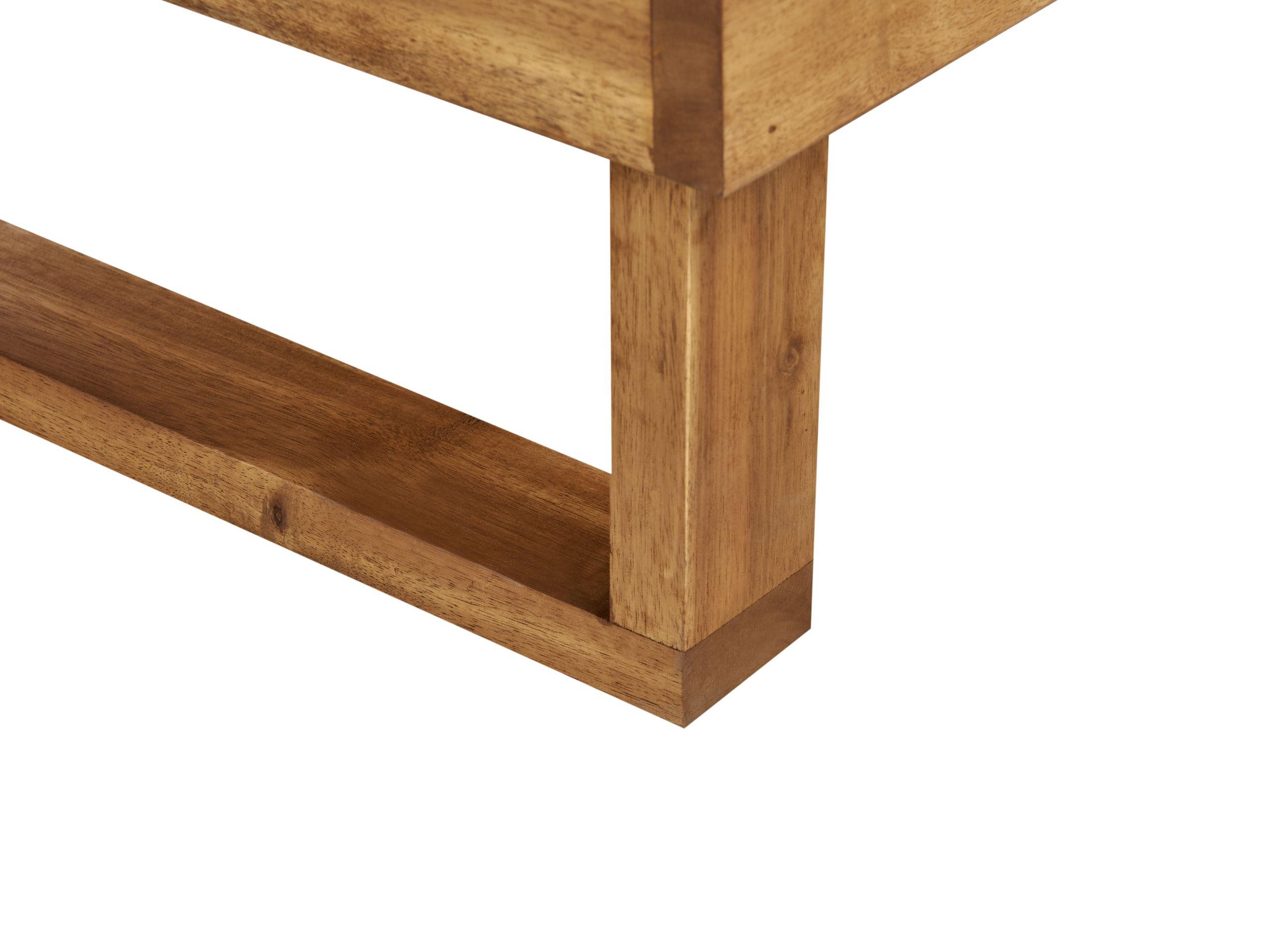 Beliani Table basse de jardin en Bois d'acacia certifié FSC® Rustique MARETTIMO  