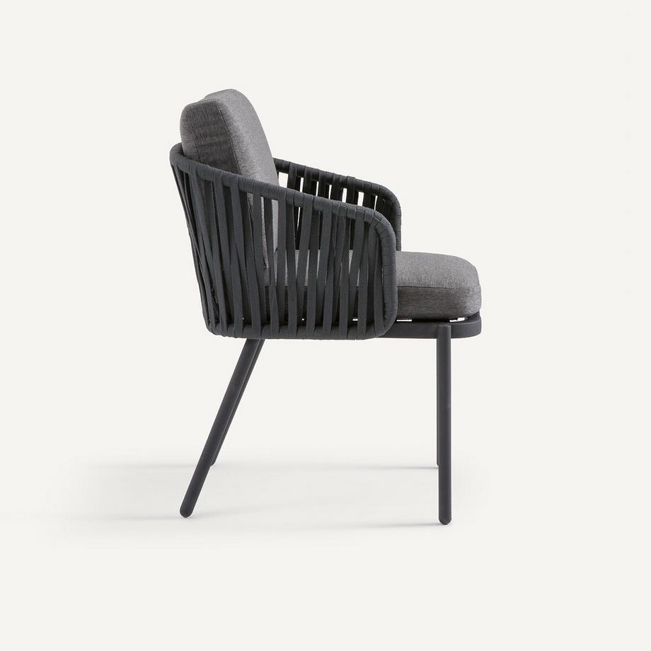 AM.PM Fauteuil de table en sangles tressées  