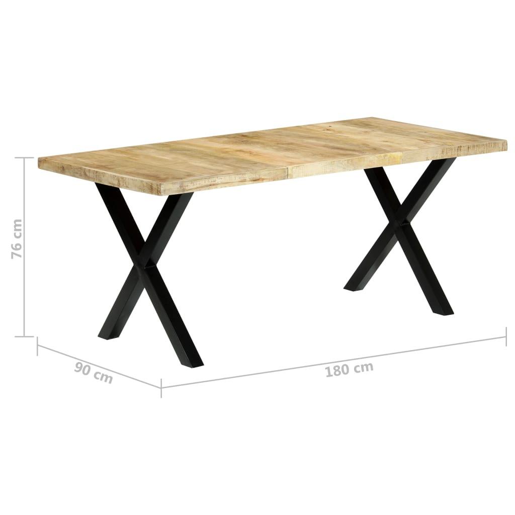 VidaXL Table de salle à manger bois  