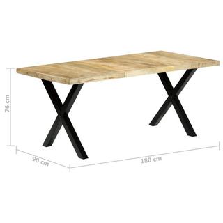 VidaXL Table de salle à manger bois  