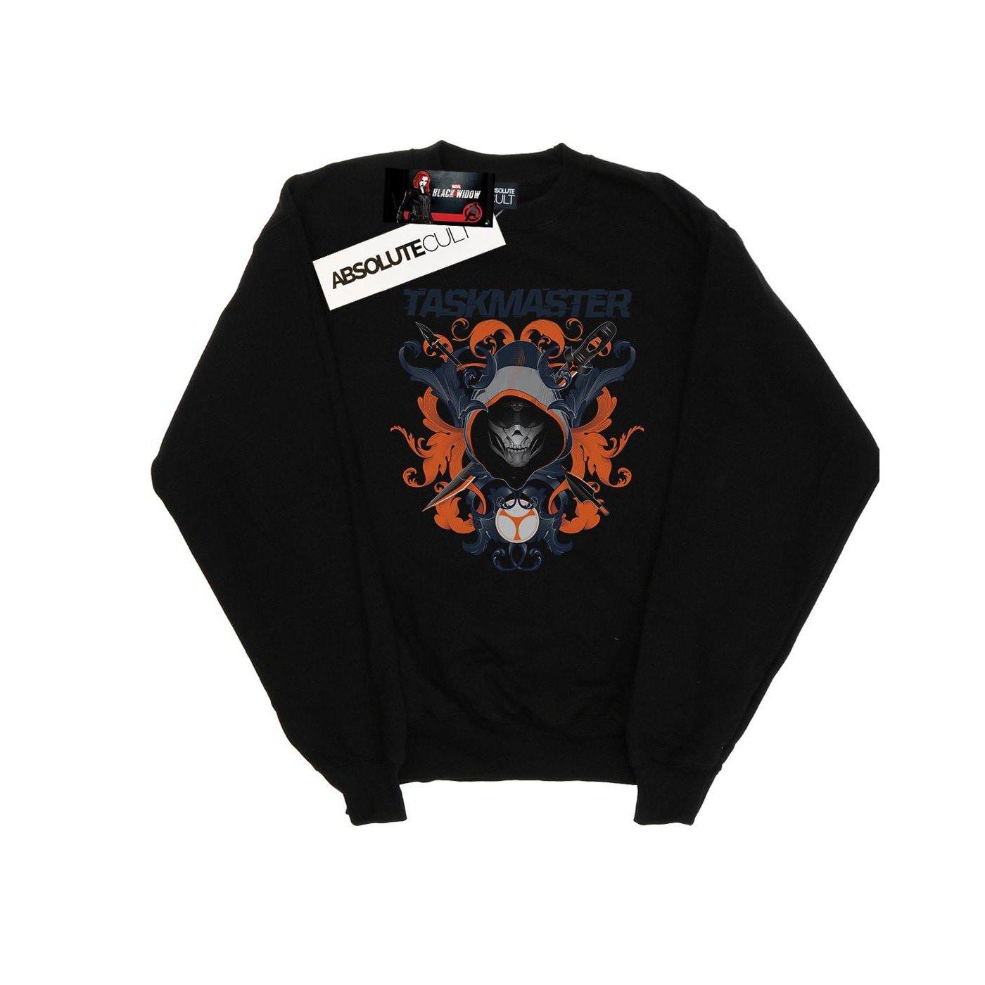Image of Black Widow Movie Taskmaster Oriental Sweatshirt Damen Schwarz S