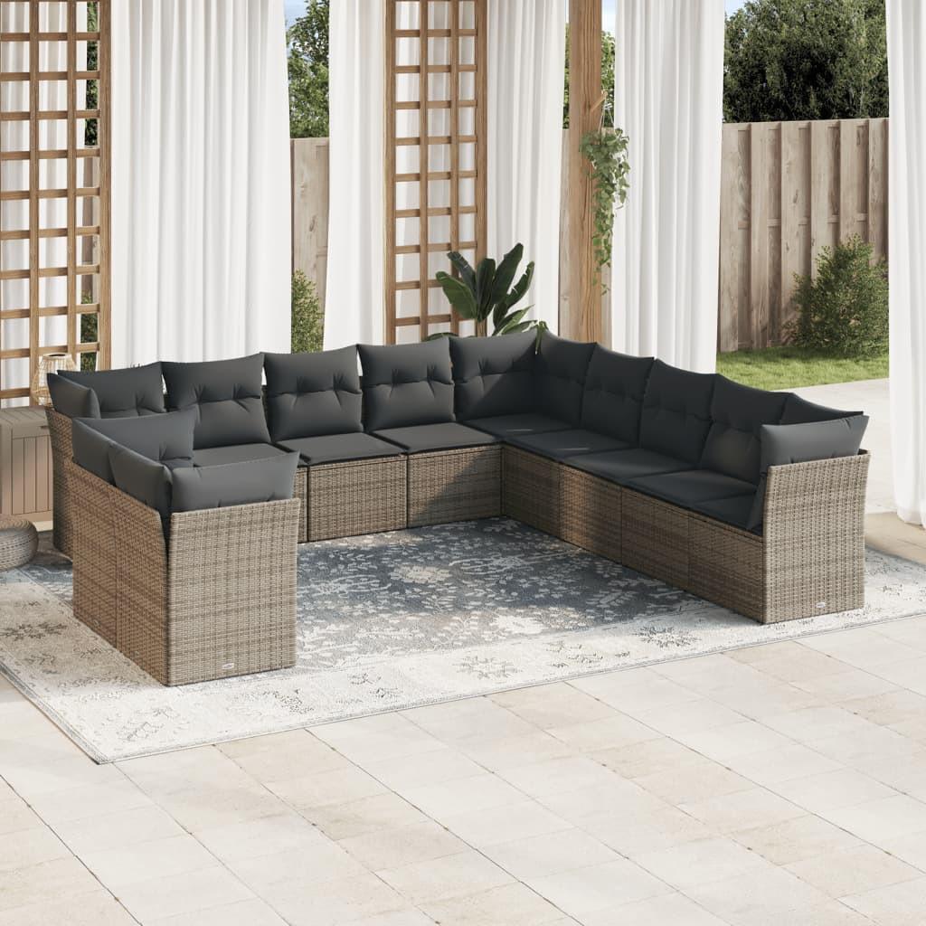 VidaXL Garten sofagarnitur poly-rattan  