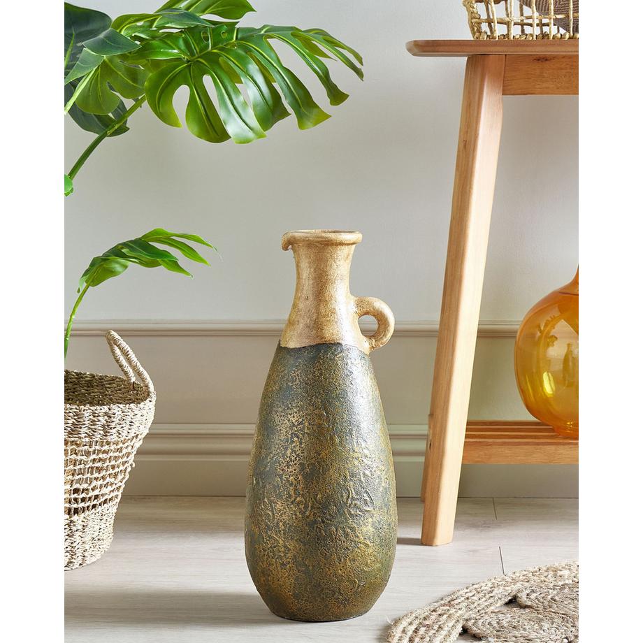 Beliani Vase décoratif en Terre cuite Rétro MARONEJA  