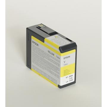 EPSON Tintenpatrone yellow T580400 Stylus Pro 3800 80ml