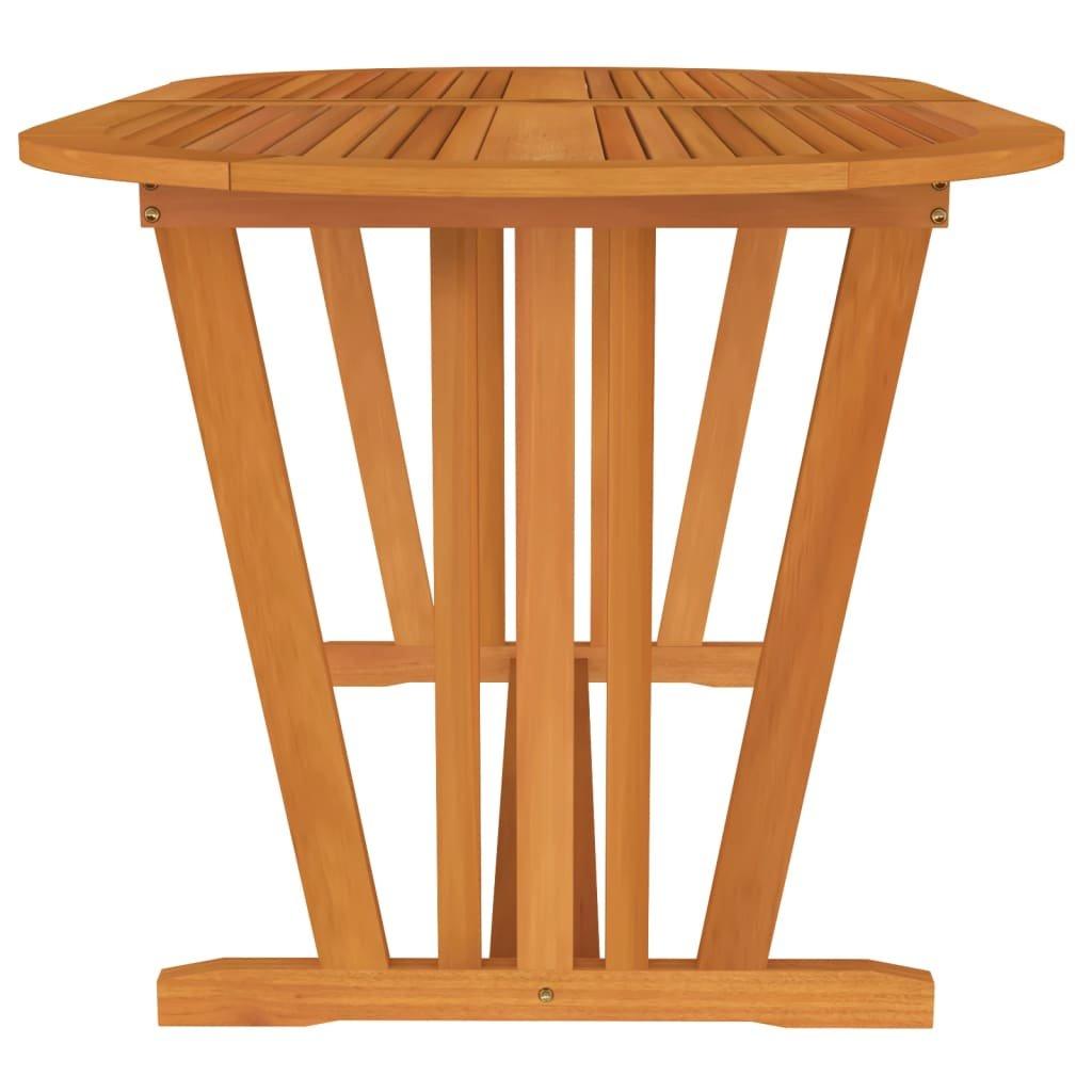 VidaXL Table de jardin bois  