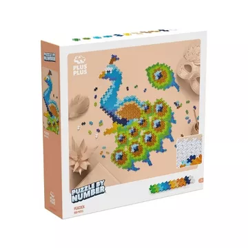 Basic Kreativ Bausteine Puzzle Pfau (800Teile)