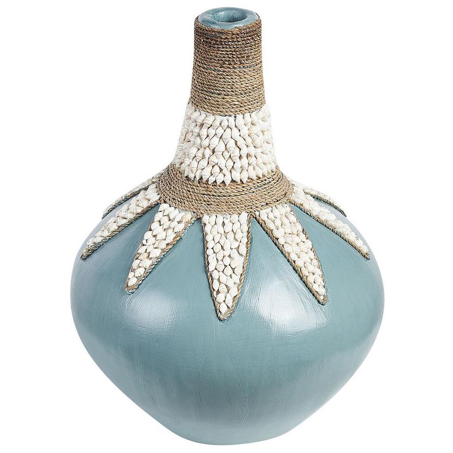 Beliani Vase décoratif en Terre cuite Boho SILAU  