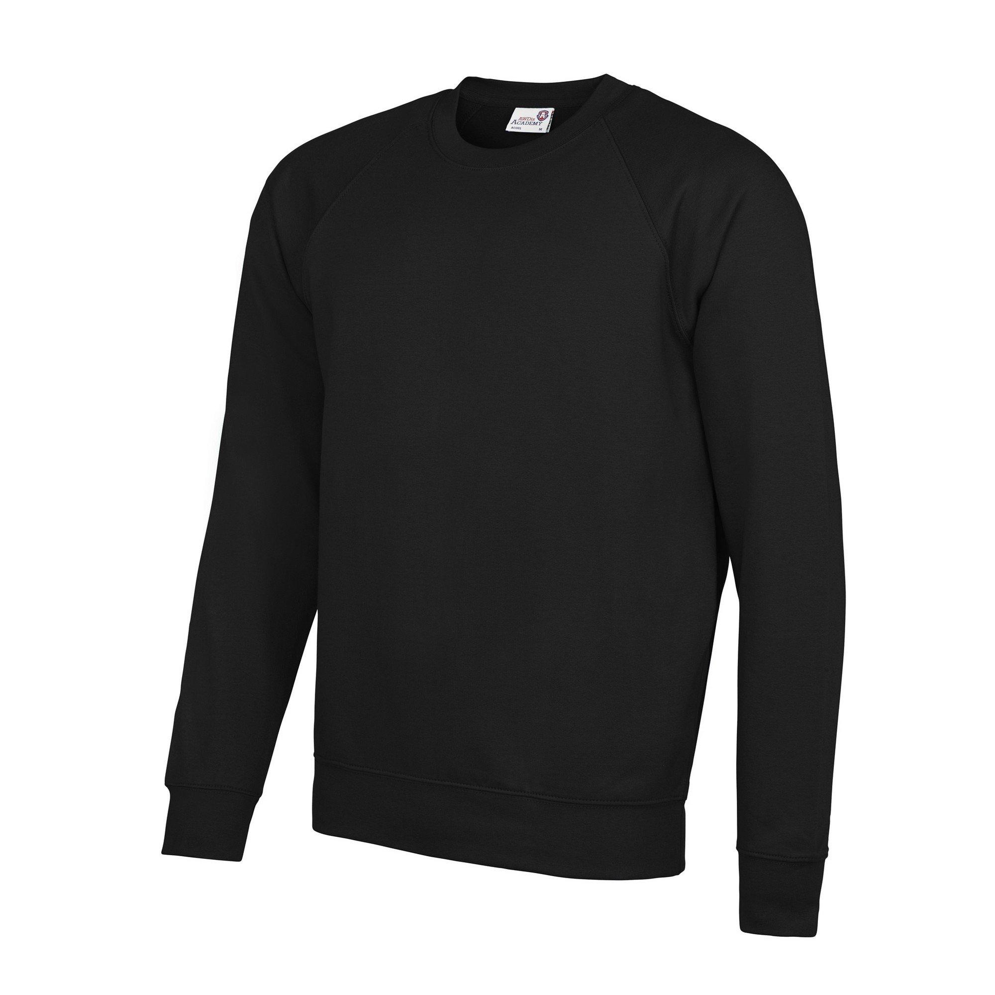 Image of Academy Rundhalssweatshirt Mädchen Schwarz XS