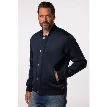 College-Jacke, Scuba, Collegekragen, Zipper