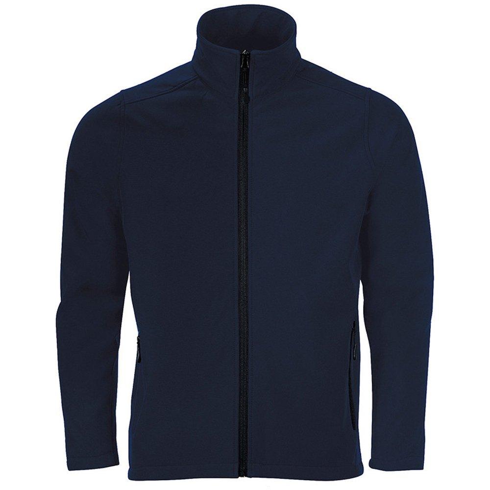 Image of Race Softshelljacke Mit Durchgehendem Reißverschluss, Wasserabweisend Herren Marine XXL