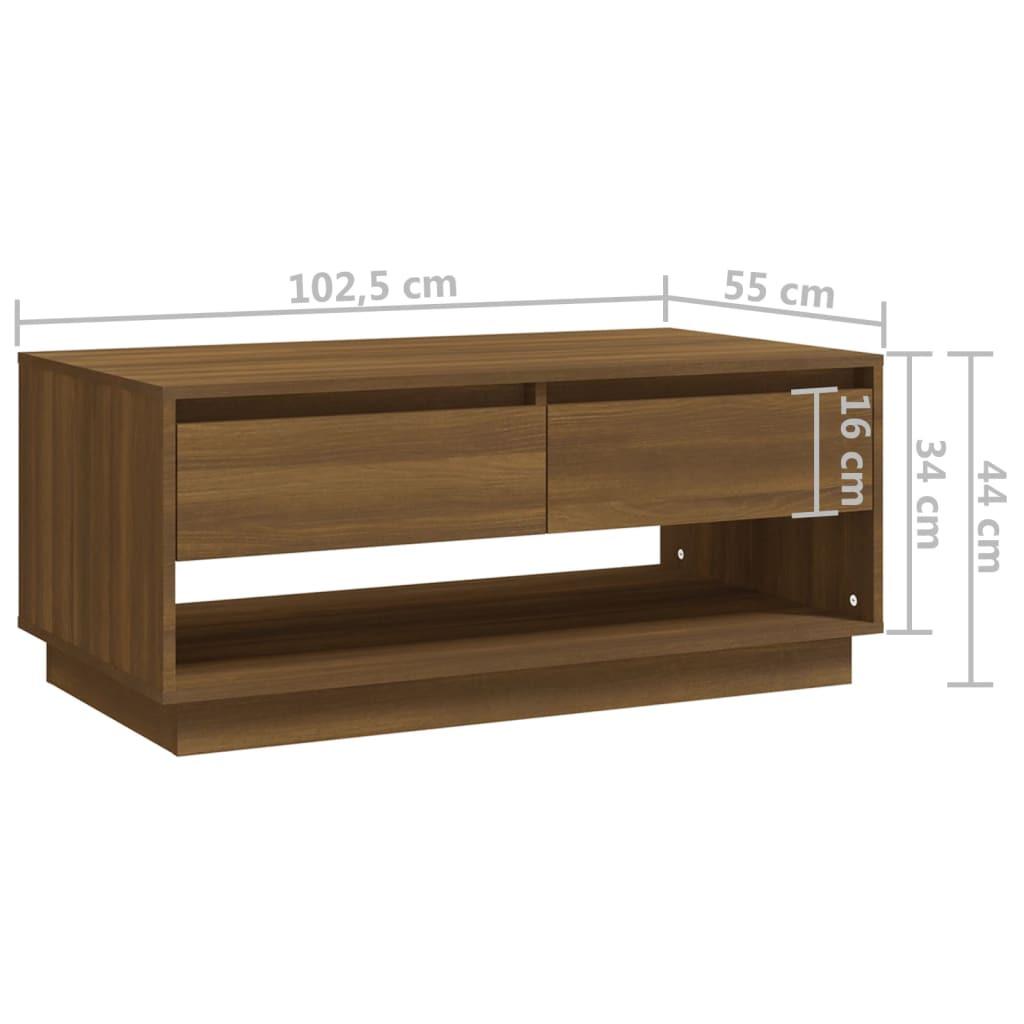 VidaXL tavolino da salotto Legno multistrato  