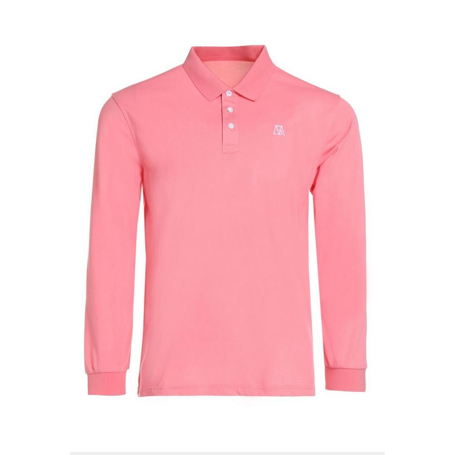 Polo a maniche lunghe in Tencel