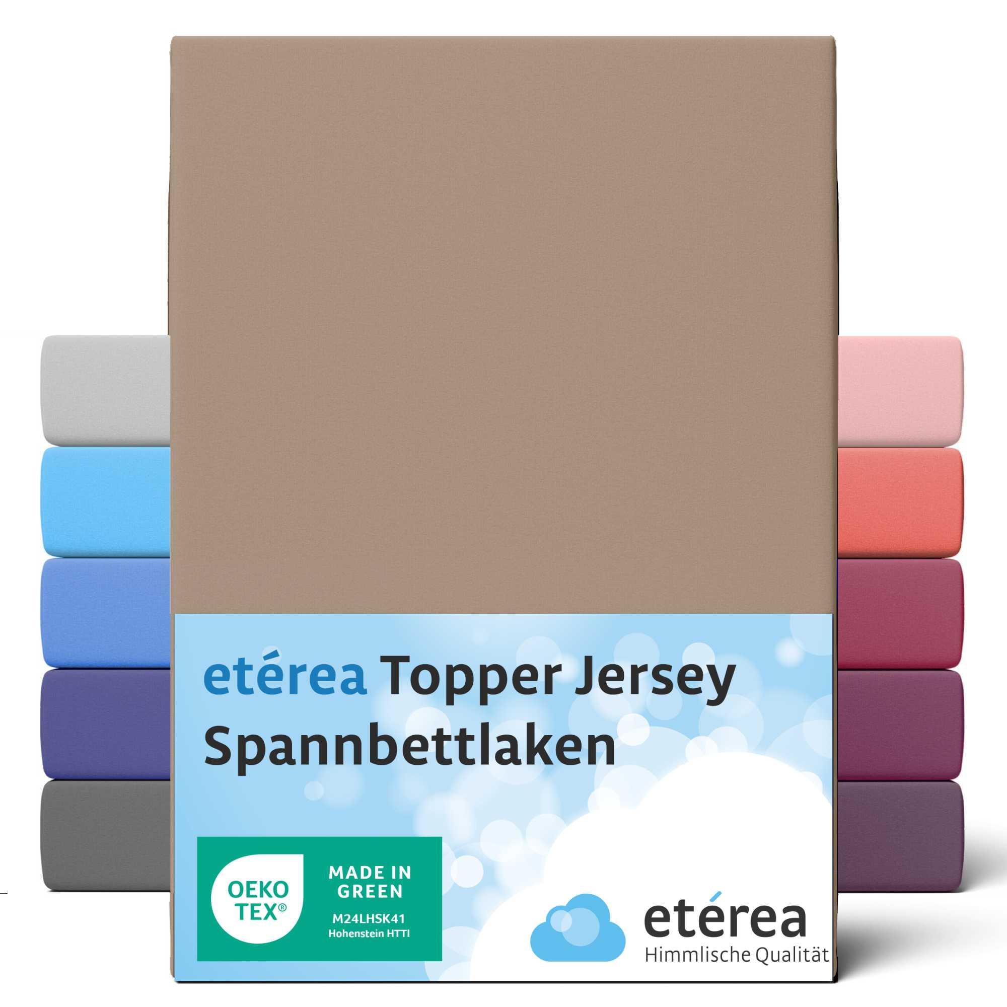 etérea Himmlische Qualität Topper Lenzuolo da camera in jersey comfort  