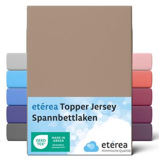 etérea Himmlische Qualität Topper Lenzuolo da camera in jersey comfort  