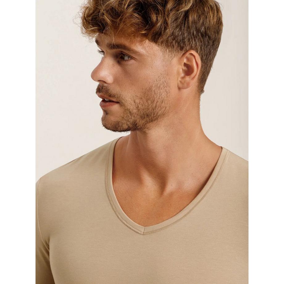 HANRO Natural Function V-Shirt  