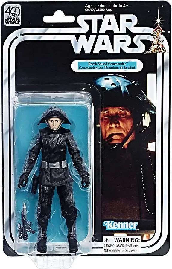 Hasbro  Star Wars Black Series 40th Anniversary Wave 2 Death Squad Commander Action Figure 