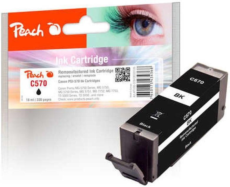 Peach  Tinte Canon PGI-570 black 18ml 330 Seiten 