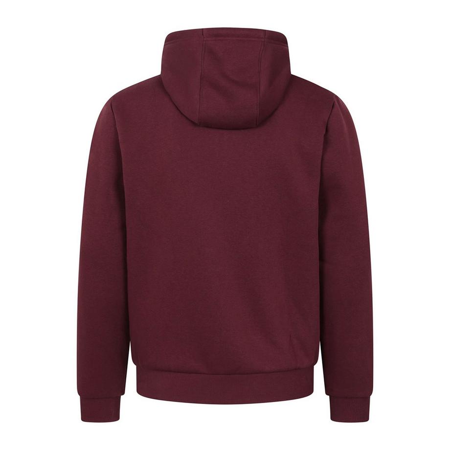 Mountain Warehouse Dalton Felpa Con Cappuccio E Zip Intera Foderato Di Borg  