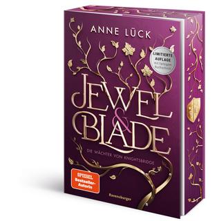 Jewel & Blade, Band 1: Die Wächter von Knightsbridge (Von der SPIEGEL-Bestseller-Autorin von 'Silver & Poison' - Limitierte Auflage mit dreiseitigem Farbschnitt) Lück, Anne; Kopainski, Alexander (Umschlaggestaltung) Gebundene Ausgabe 