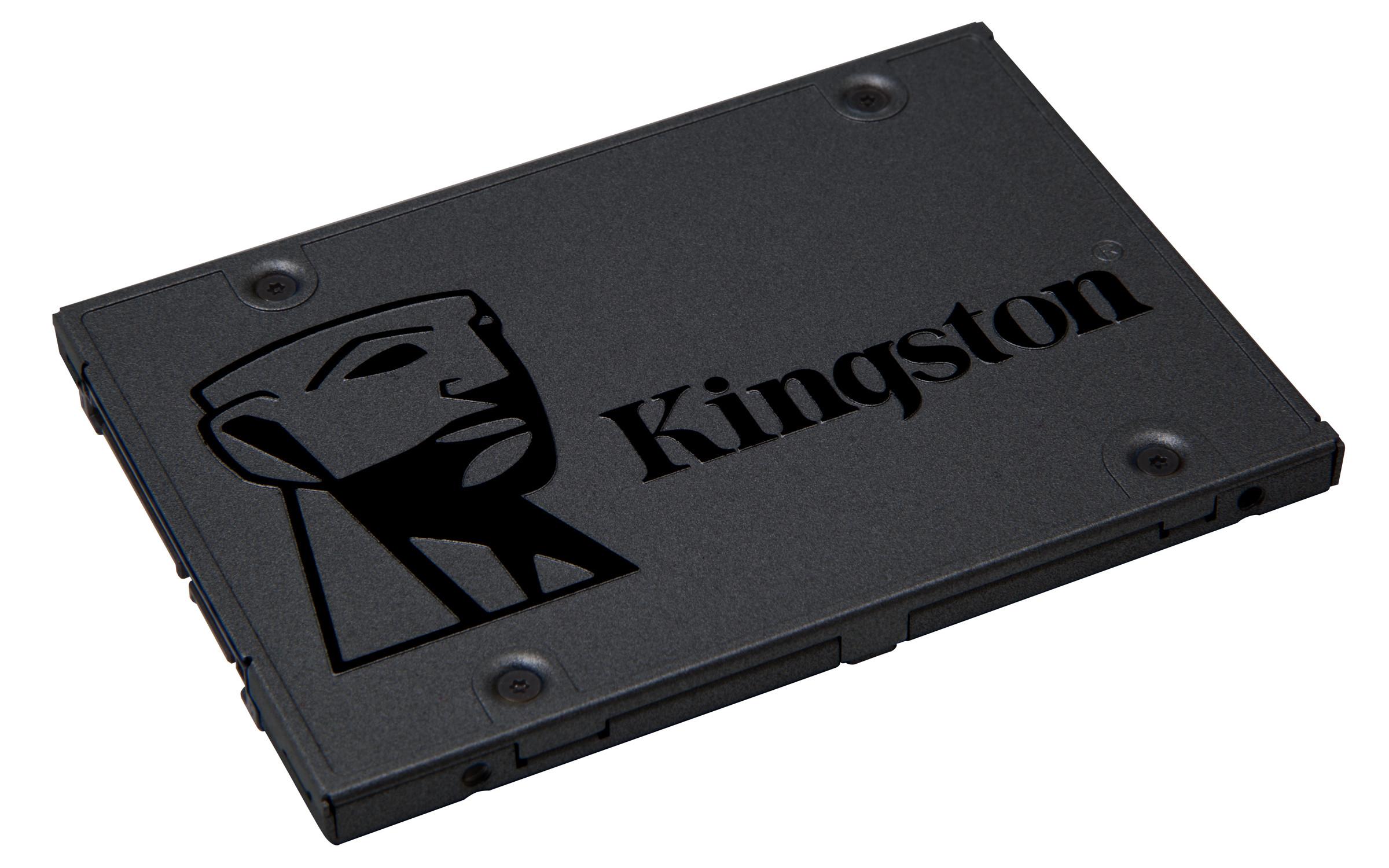 Kingston  SSD Kingston A400 da 2,5" - Unità a stato solido ultraveloce da 480 GB 