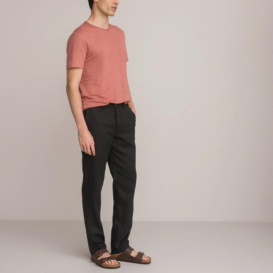 La Redoute Collections Leinen Straight Hose  