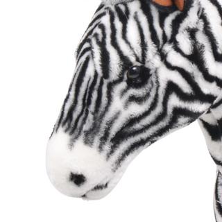 VidaXL  zebra giocattolo Tessuto 