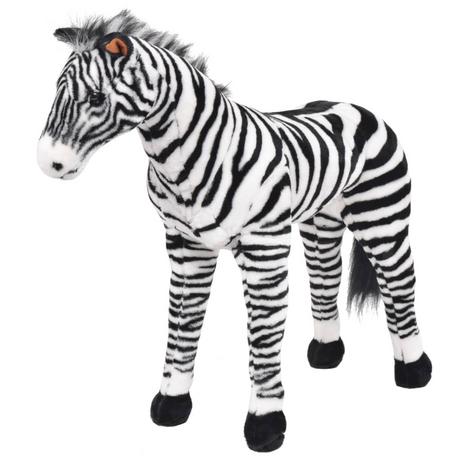 VidaXL  zebra giocattolo Tessuto 