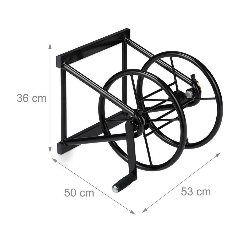 B2X  Enrouleur de tuyau d'arrosage, pour mur 