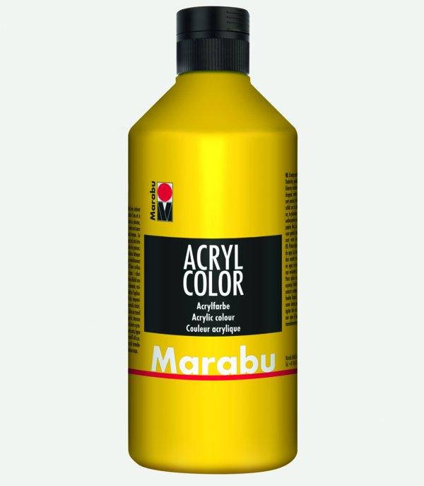 Marabu  Marabu 12010075019 Acrylfarbe 500 ml Gelb Röhre 