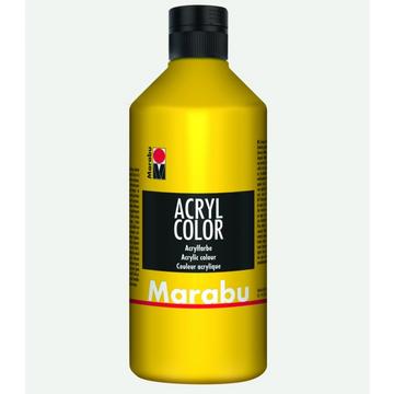 Marabu 12010075019 peinture acrylique 500 ml Jaune Tube