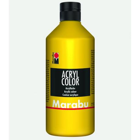 Marabu  Marabu 12010075019 Acrylfarbe 500 ml Gelb Röhre 