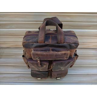 Only-bags.store Leder Laptop Rucksack  
