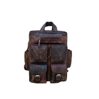 Only-bags.store Leder Laptop Rucksack  